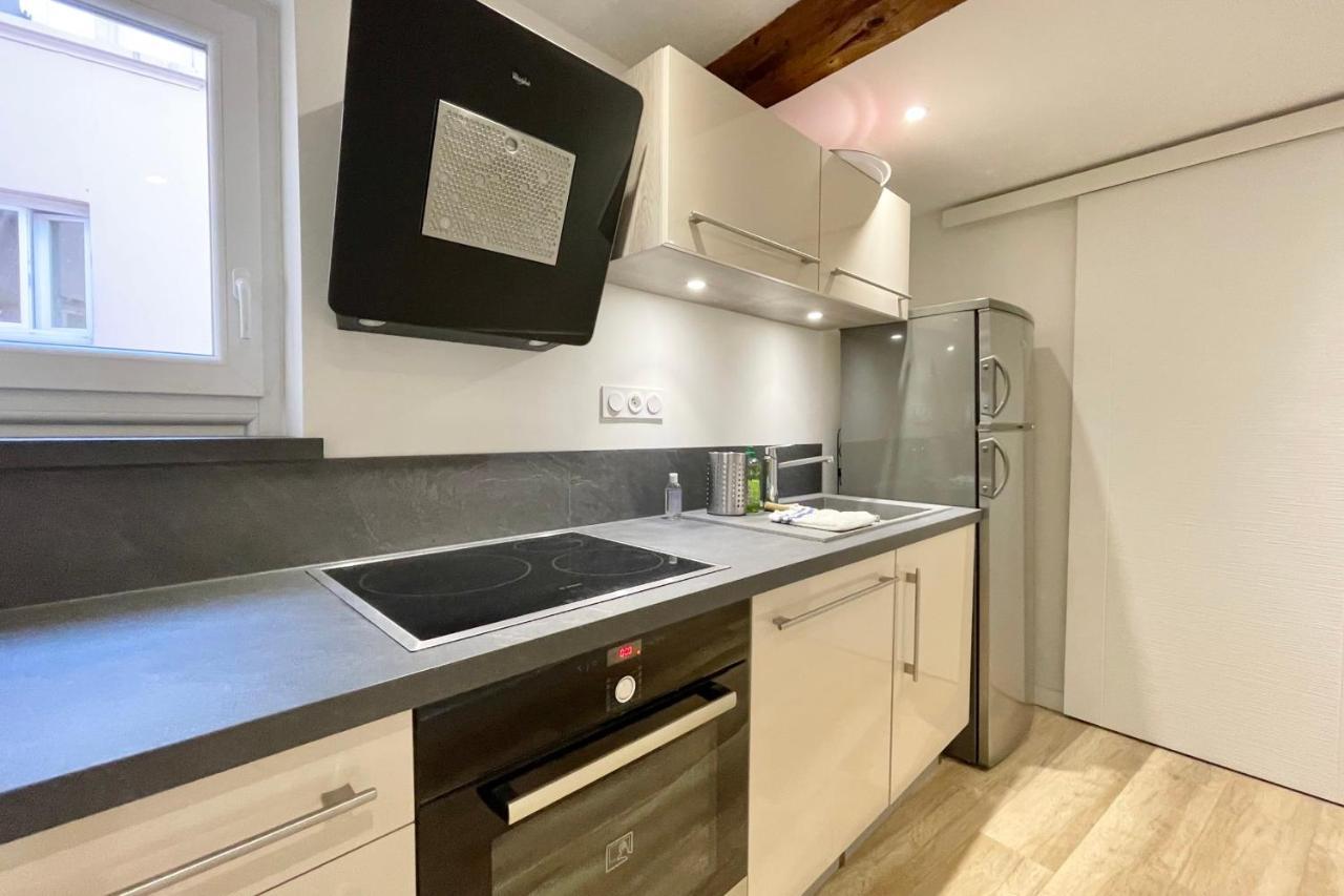 #Cf In White&Gray Center Apartman Grenoble Kültér fotó